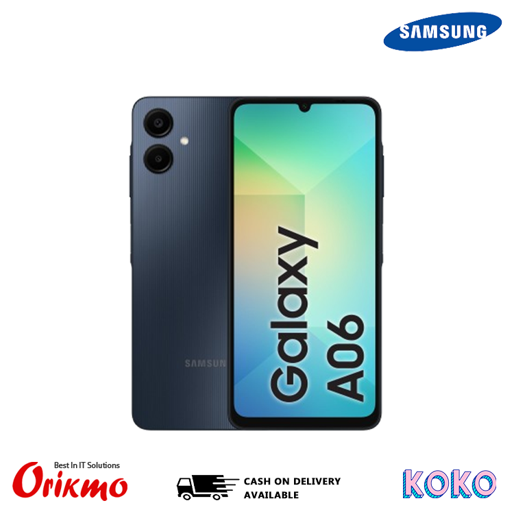 SAMSUNG GALAXY A06 SMART PHONE (6GB, 128GB, 8MP | 50MP, 5000mAh)