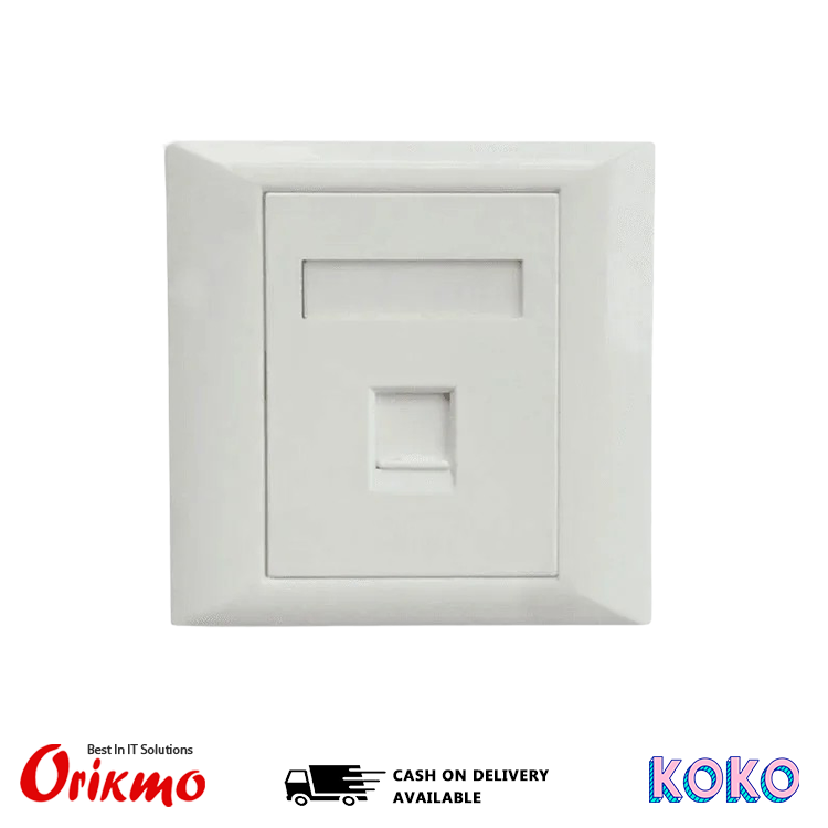 SINGLE FACE PLATE