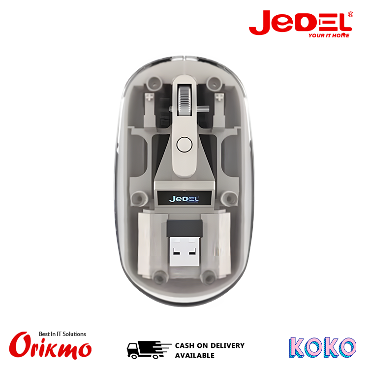 JEDEL WD131P WIRELESS RECHARGEABLE MOUSE