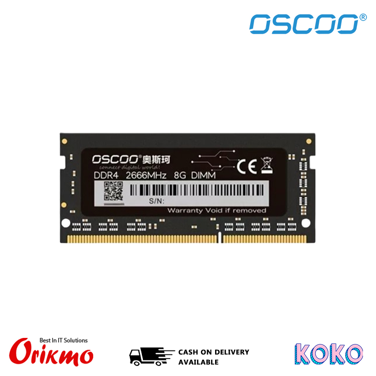 OSCOO DDR4 - 8GB 2666MHZ LAPTOP RAM