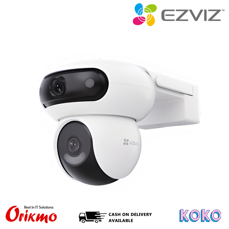 EZVIZ CS-H90 4MP + 4MP  DUAL 2K | DUAL ROTATABLE LENS CAMERA