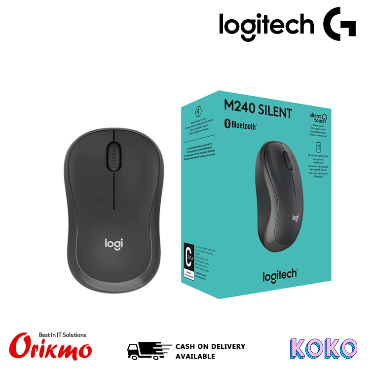 LOGITECH M240 SILENT BLUETOOTH MOUSE
