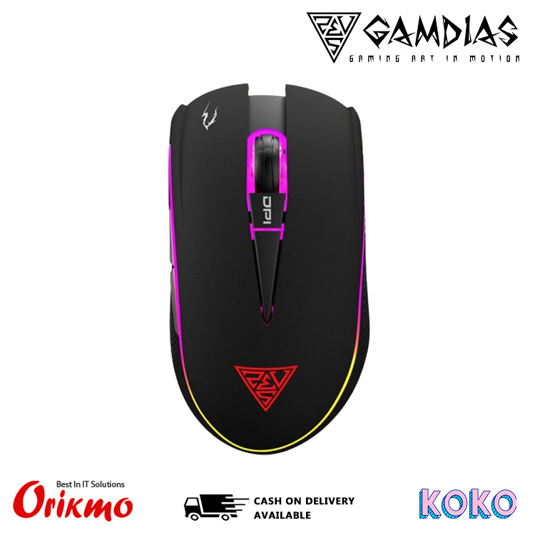 GAMDIAS ZEUS E2 RGB WIRED GAMING MOUSE ZEUS E2
