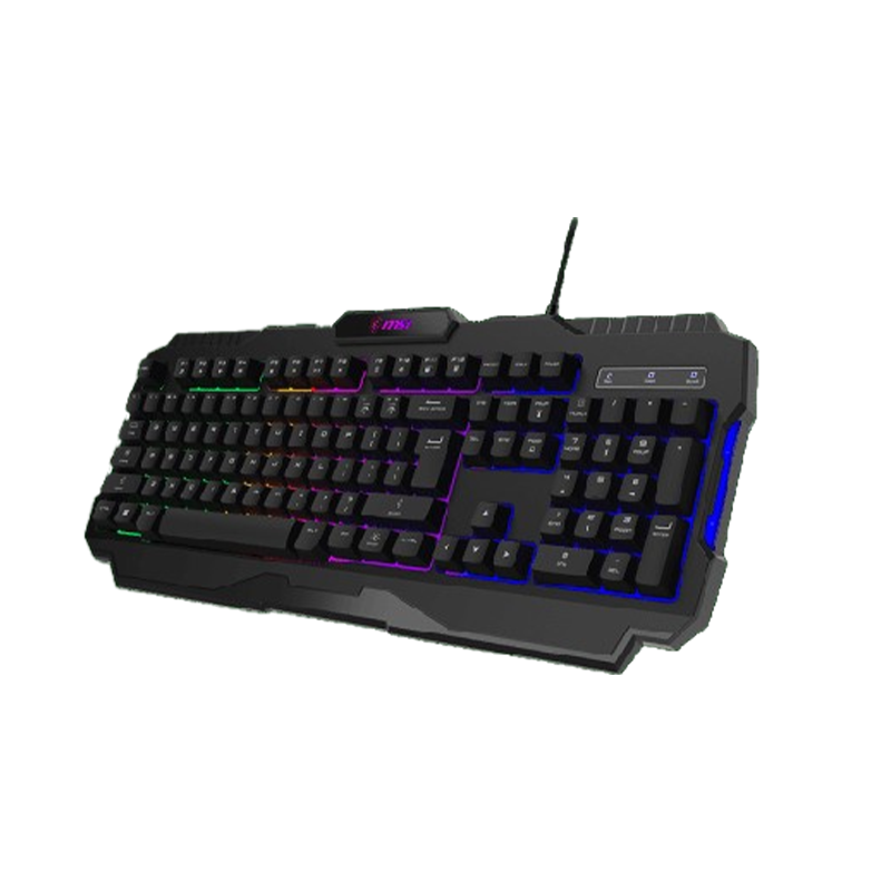 MSI FORGE GK100 RGB WIRED GAMING KEYBOARD S11-04US20J-HH9