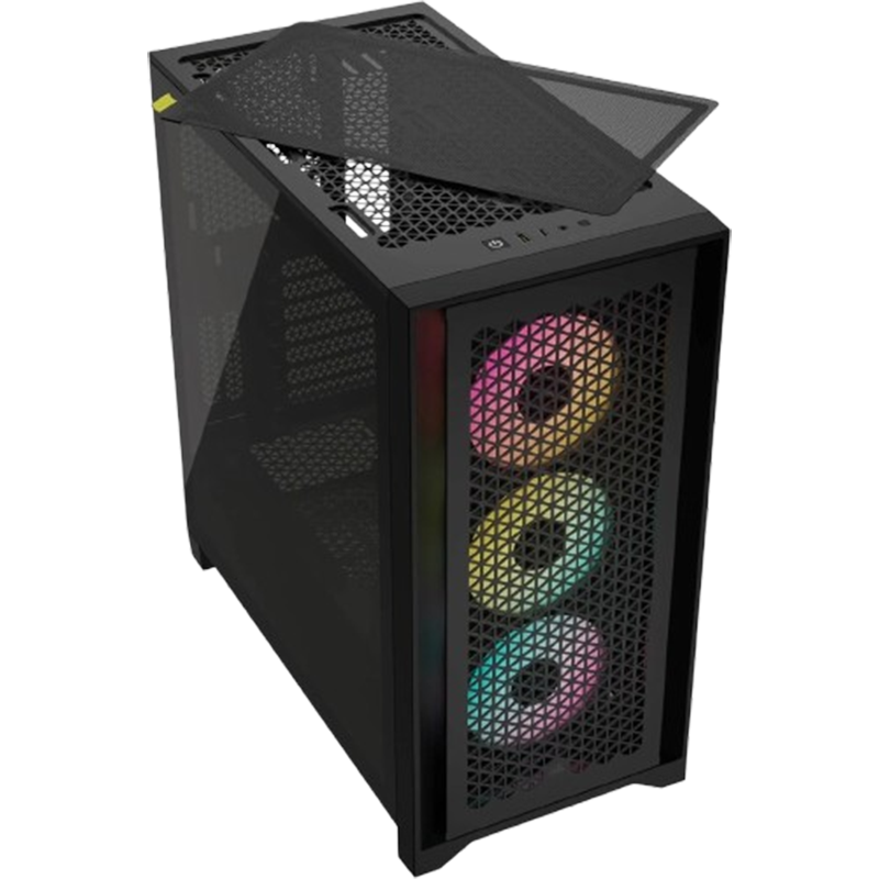CORSAIR 4000D AIRFLOW RGB BLACK GAMING CASE CC-9011240-WW