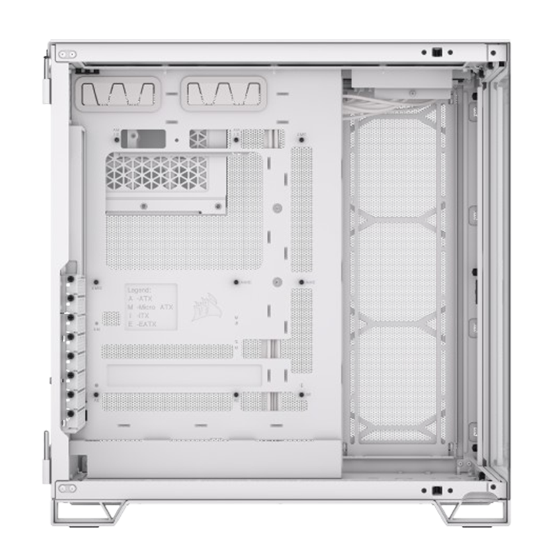 CORSAIR 6500X DUAL CHAMBER PC CASE WHITE CC-9011258-WW