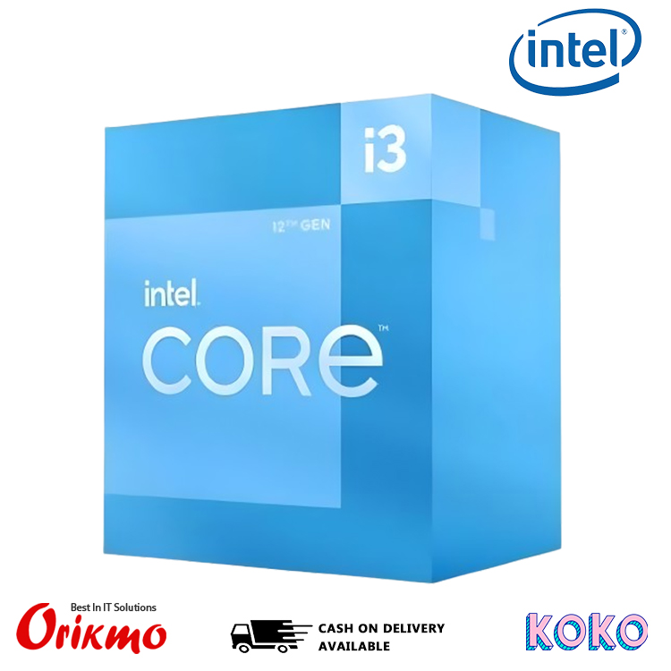 INTEL CORE I3 12100 PROCESSOR BX8071512100