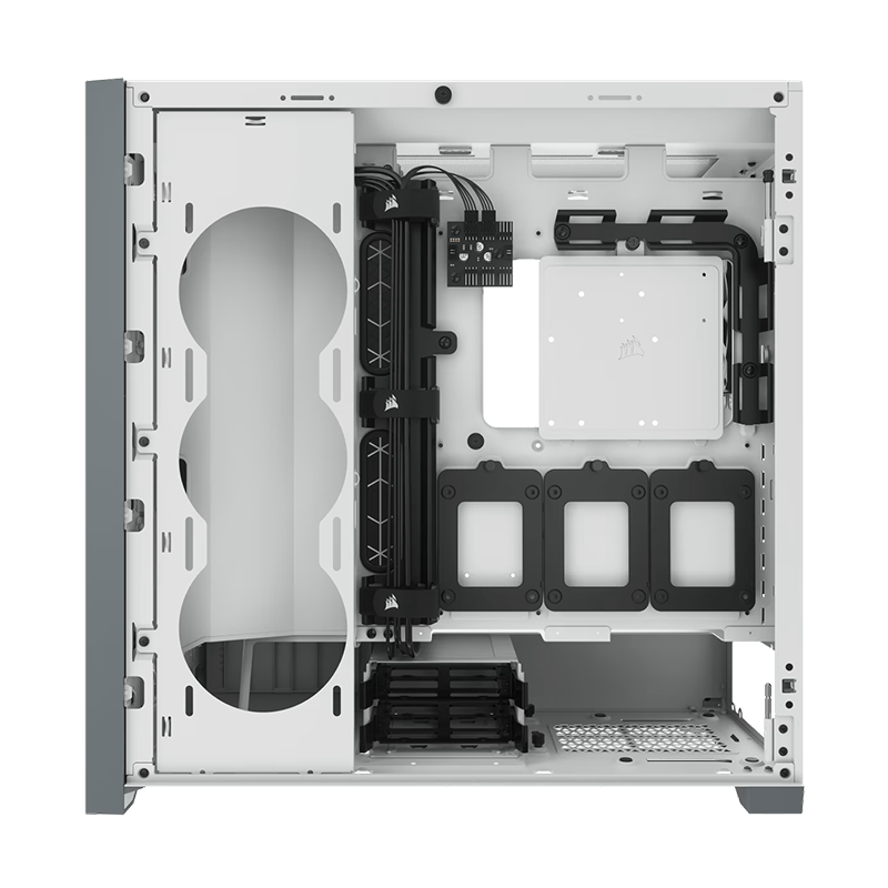 CORSAIR iCUE 5000X RGB MID - TOWER ATX WHITE CASE CC-9011213-WW