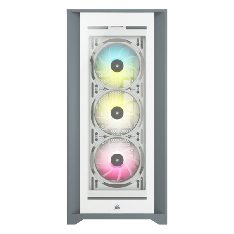 CORSAIR iCUE 5000X RGB MID - TOWER ATX WHITE CASE CC-9011213-WW