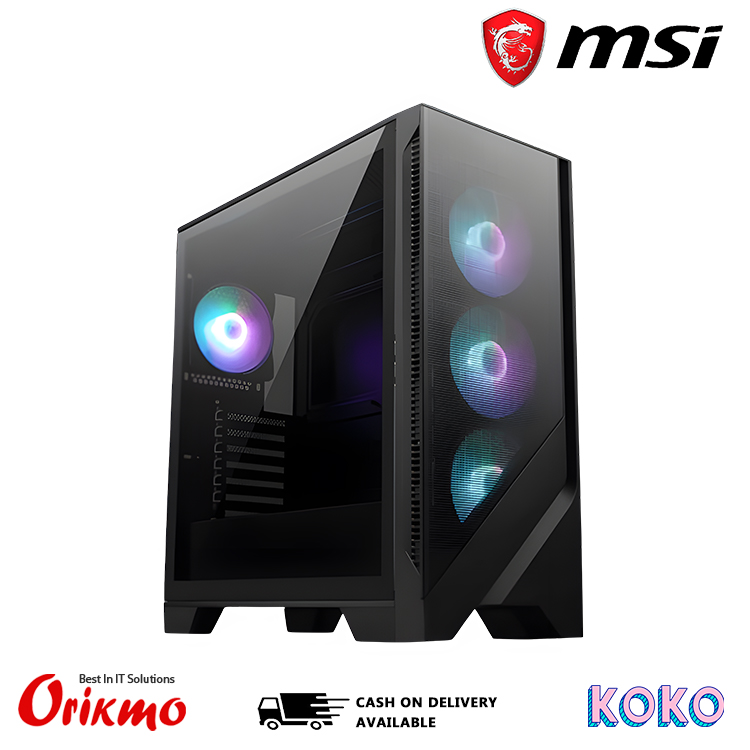 MSI MAG FORGE 320R AIRFLOW ARGB GAMING CASE 306-7G23R21-809
