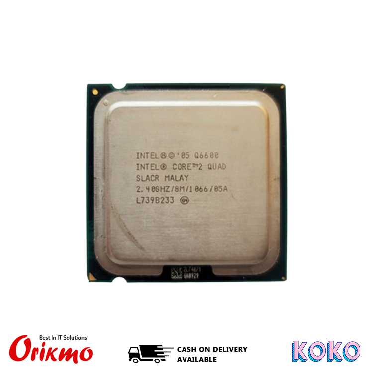 PROCESSOR CORE 2 QUAD 2.4/2.6/2.8 GHZ