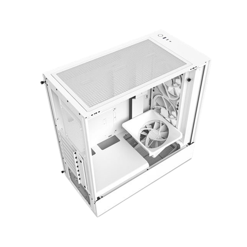 NZXT H5 ELITE WHITE ATX MID TOWER CASE CC-H51EW-01