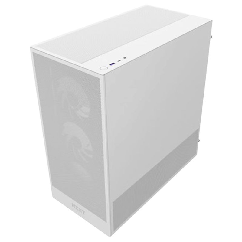 NZXT H5 FLOW RGB WHITE ATX MID TOWER CASE CC-H51FW-R1