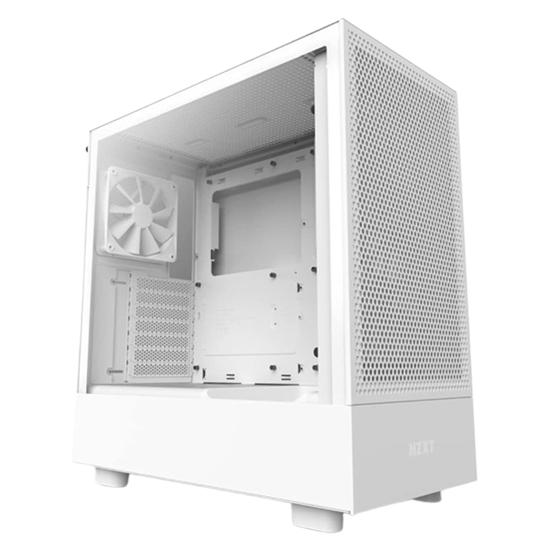 NZXT H5 FLOW RGB WHITE ATX MID TOWER CASE CC-H51FW-R1