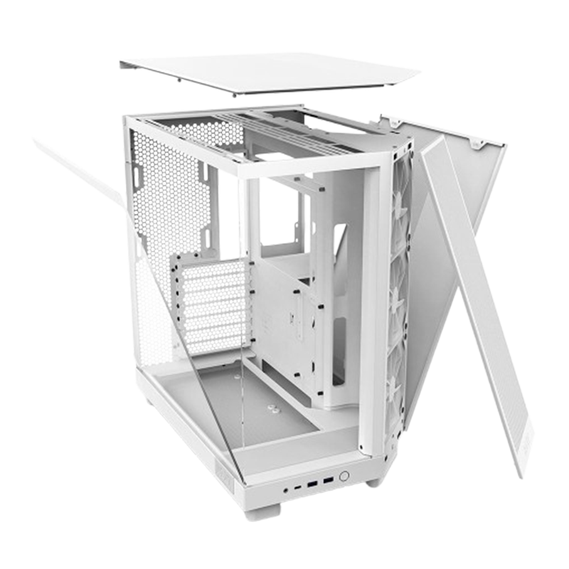 NZXT H6 FLOW RGB WHITE CASE CC-H61FW-R1
