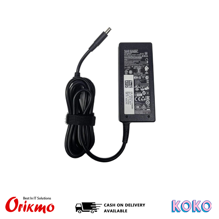 LAPTOP CHARGER DELL SMALL PIN 65W