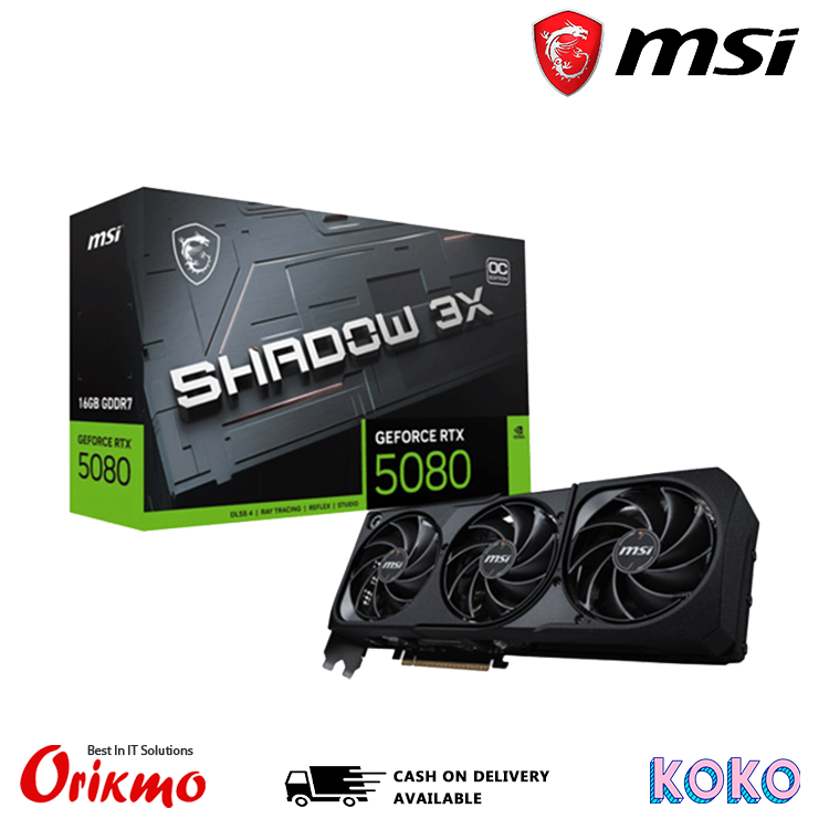 MSI RTX 5090 32G GAMING TRIO OC GRAPHICS CARD 912-V530-024