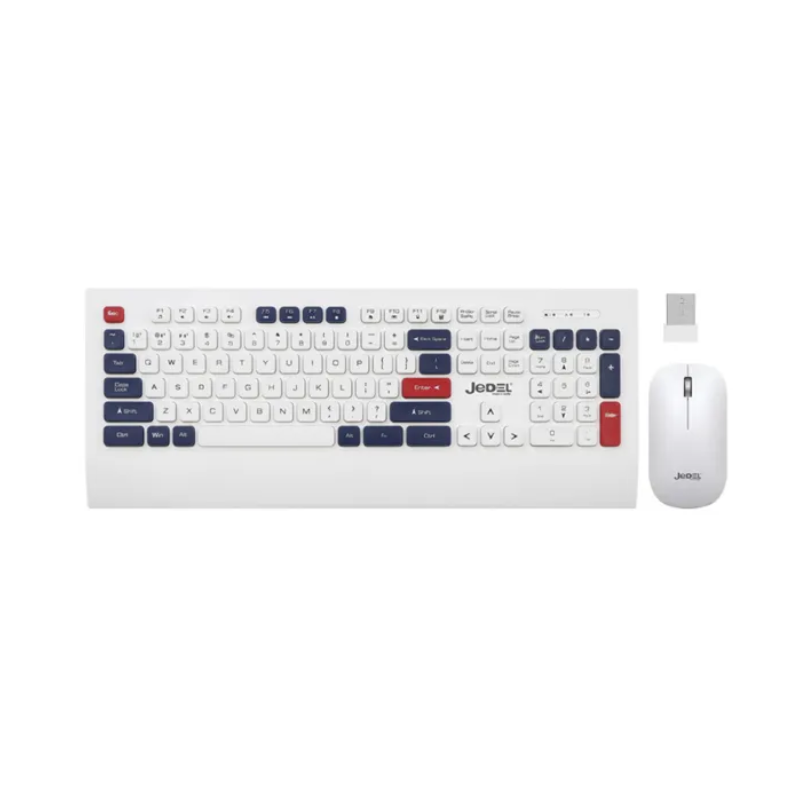 JEDEL WS671 WIRELESS MOUSE AND KEYBOARD COMBO