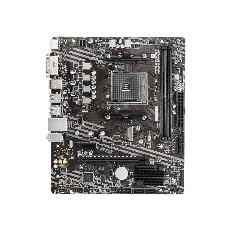 MSI A520M-A PRO MOTHERBOARD