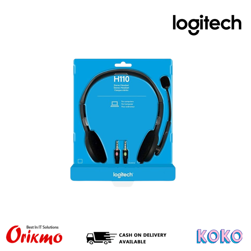 LOGITECH H110 STEREO  HEADSET