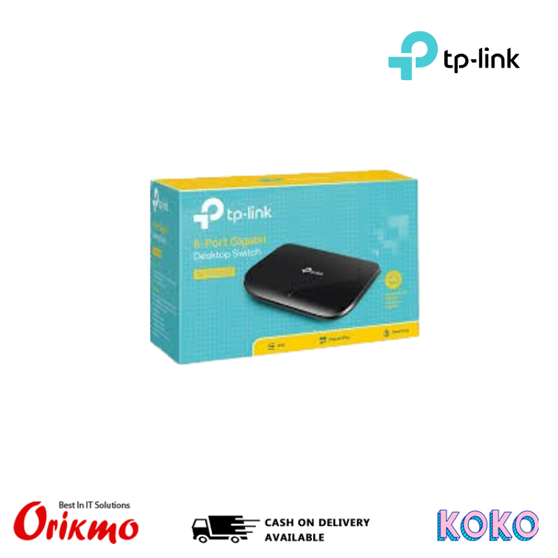 TP LINK TL-SG1005D 5 PORT 100/1000M SWITCH