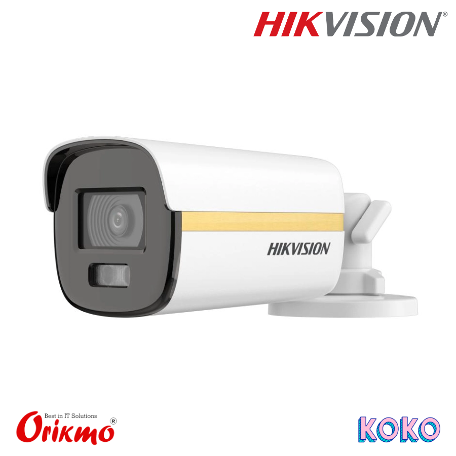 HIKVISION DS-2CE12DF3T-LFS 2MP COLORVU DUAL LIGHT FIXED BULLET CAMERA
