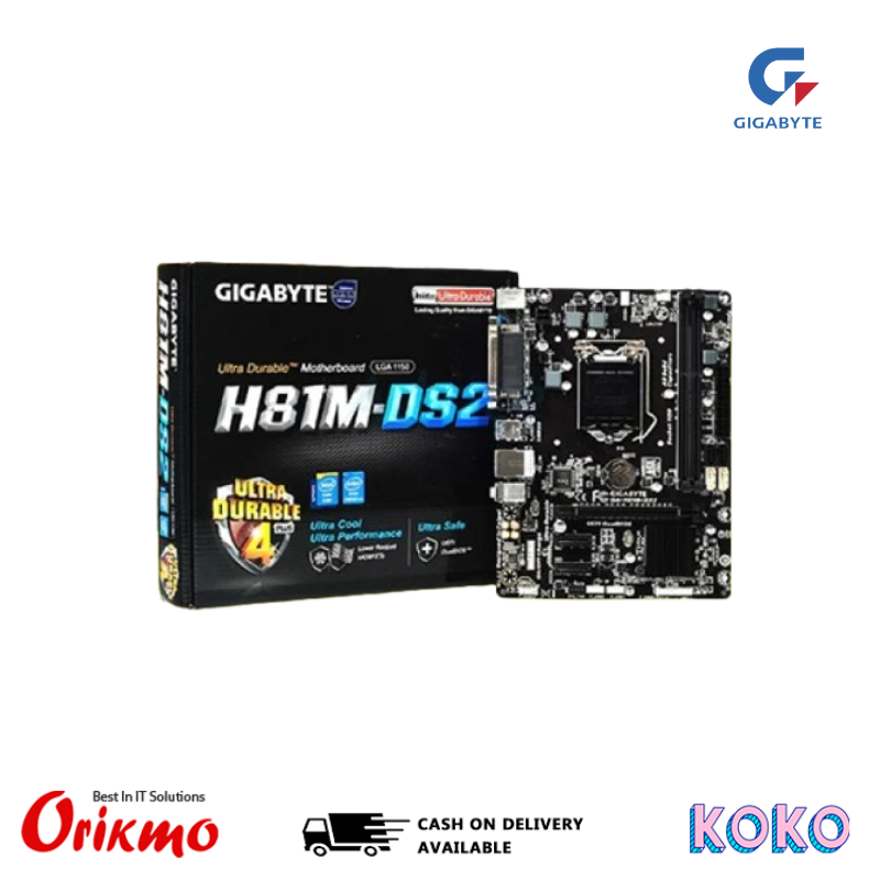 GIGABYTE H81M-DS2 MOTHER BOARD