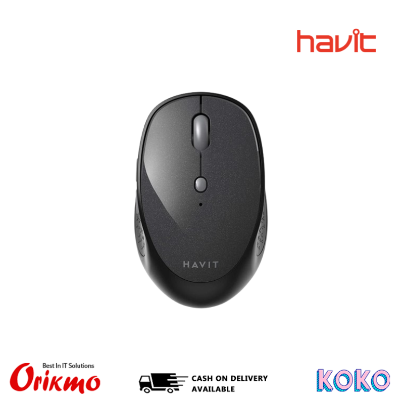HAVIT MS76GT PLUS WIRELESS MOUSE (GREY | BLACK)