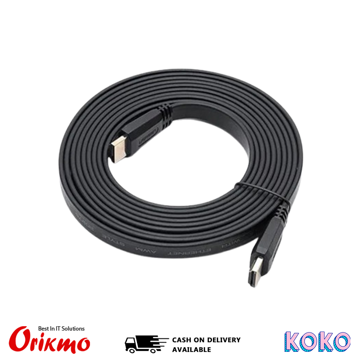 CABLE HDMI 5M FLAT