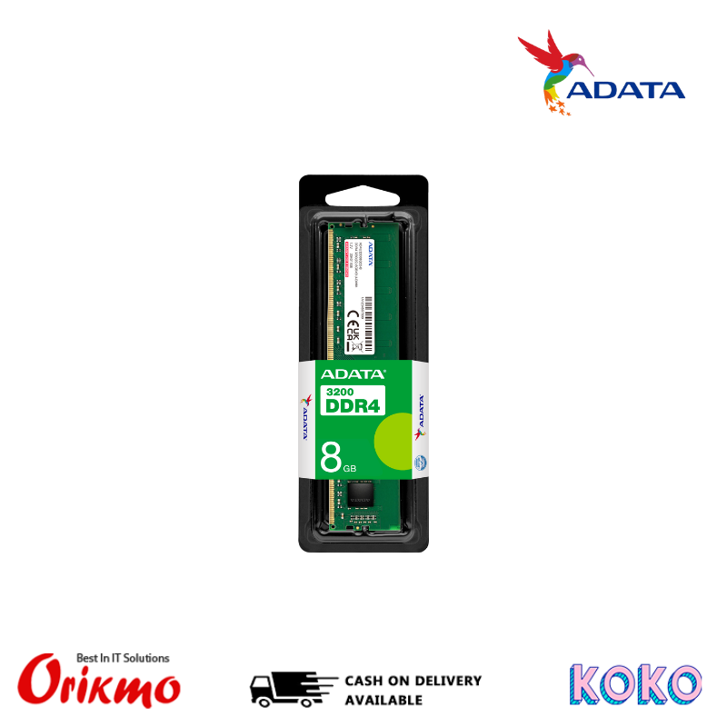ADATA DDR4 - 8GB 3200MHZ DESKTOP RAM