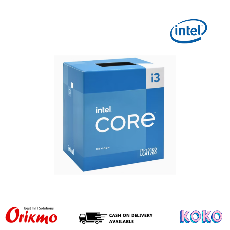 INTEL CORE I3 13TH GEN 13100 PROCESSOR (Without Box)