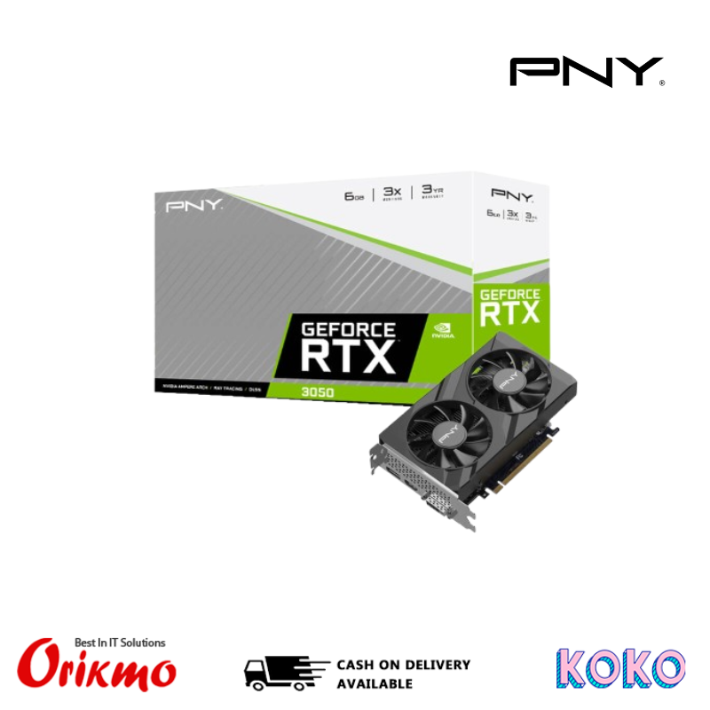 PNY RTX3050 6GB GRAPHIC CARD