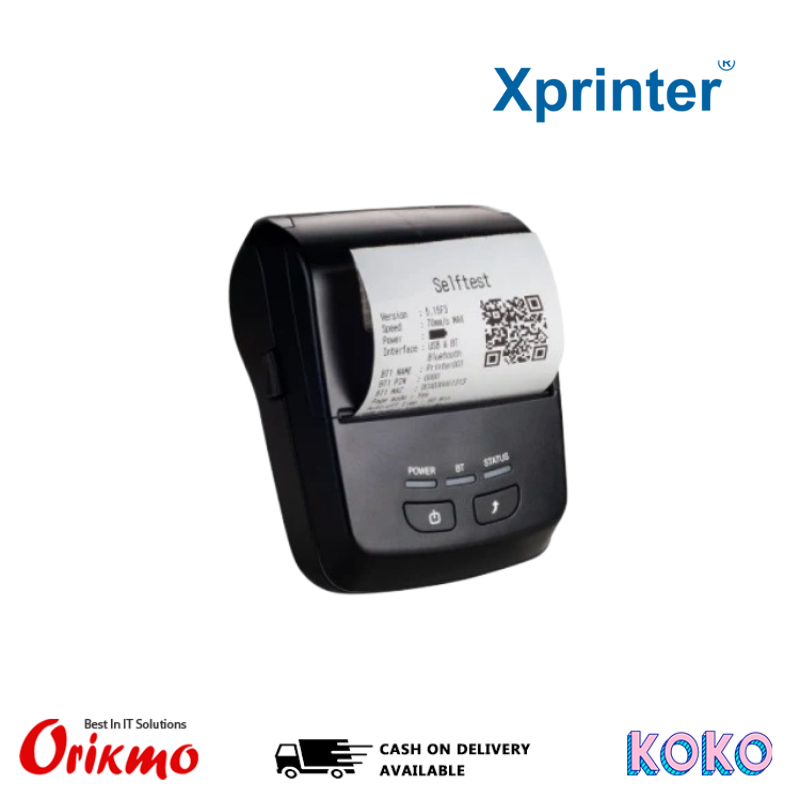 XPRINTER  XP-P801A PORTABLE  TERMAL RECEIPT  ( USB , BLUETOOTH)
