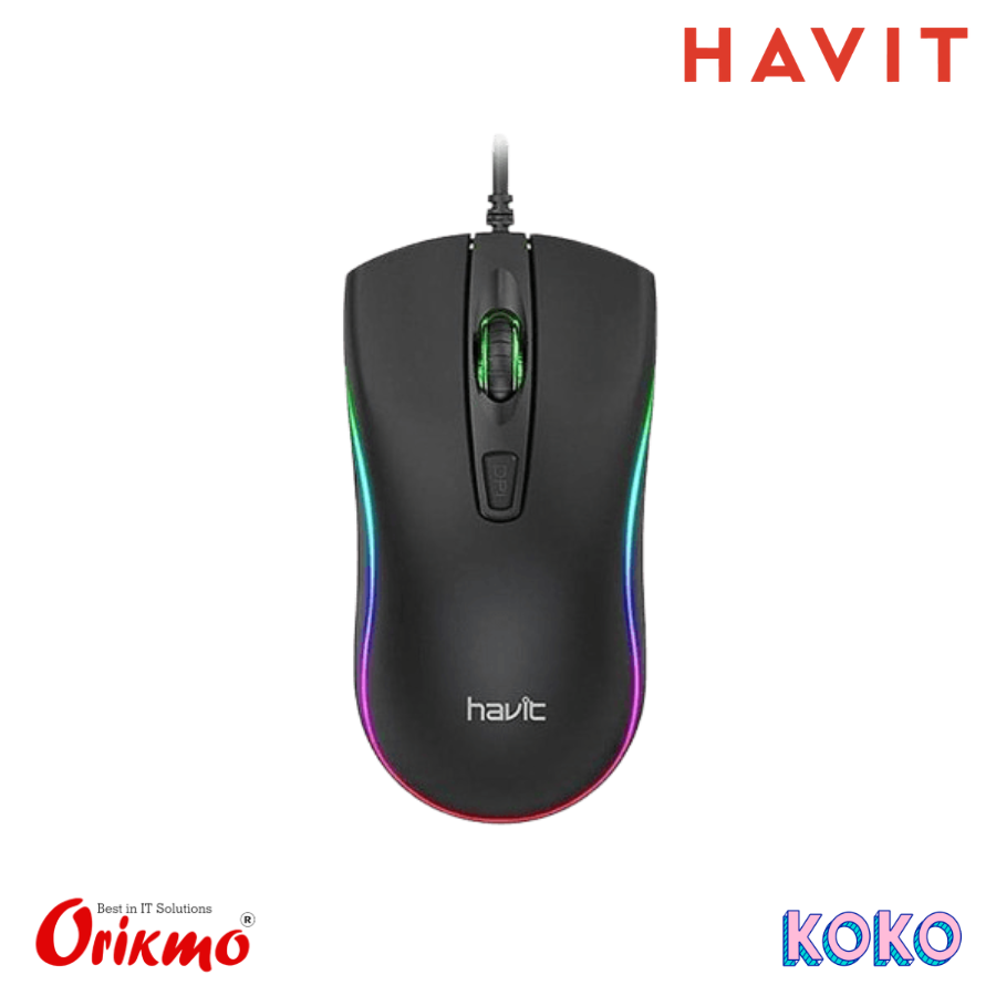 HAVIT MS72 OPTICAL MOUSE (RGB)