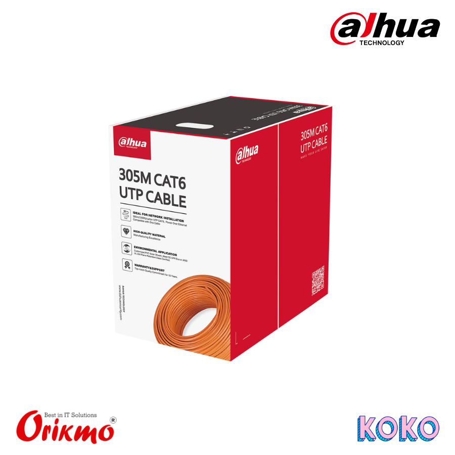 DAHUA CAT 6 UTP CABLE