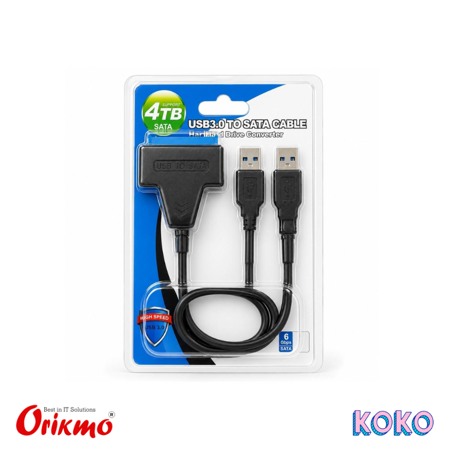 USB 3.0 TO SATA 4TB SUPPORT CONVERTER