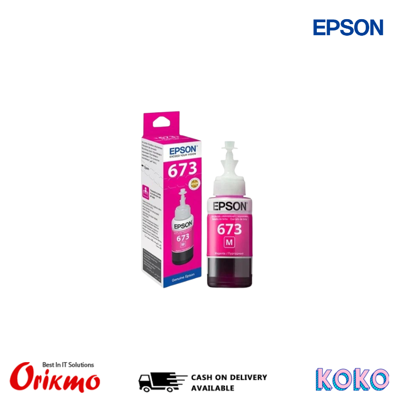 EPSON 673 MAGENTA INK BOTTLE