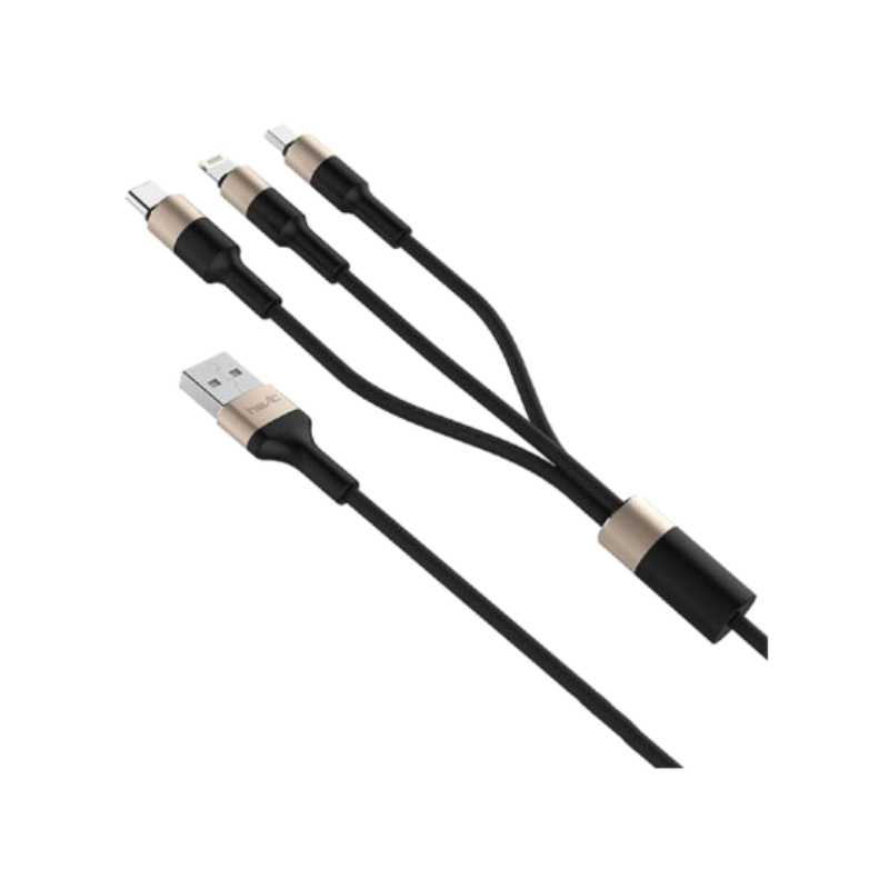 HAVIT H691 3 IN 1 USB CABLE (IPHONE, TYPE-C, MICRO)