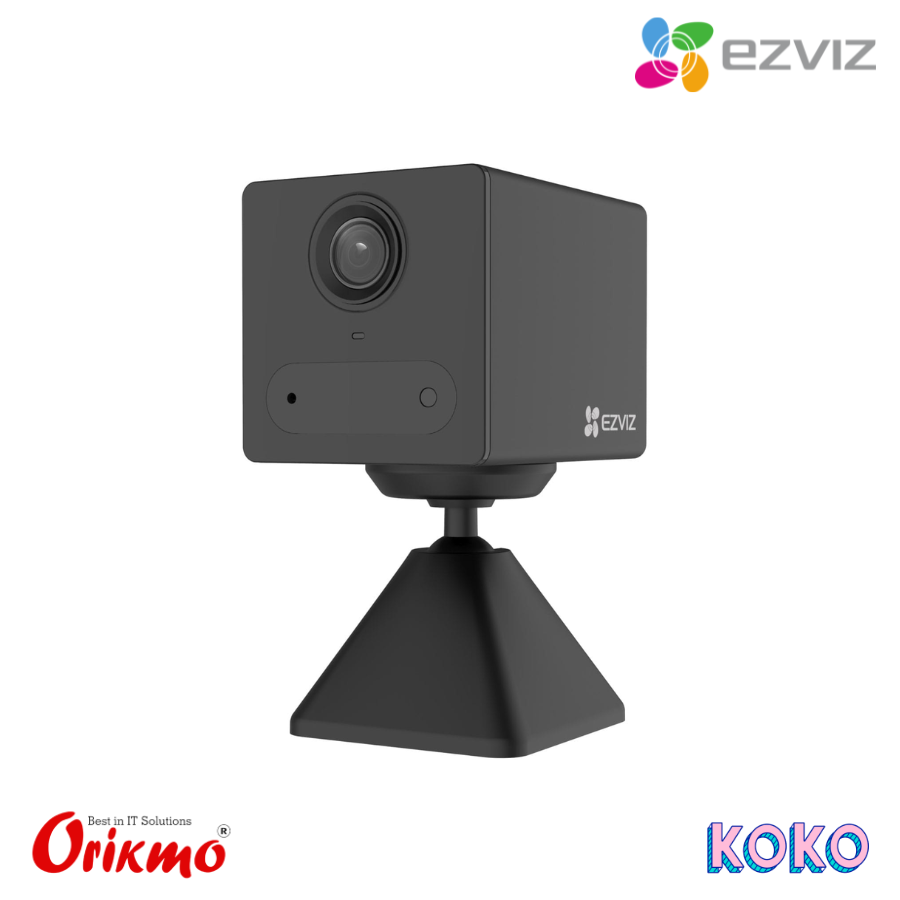 EZVIZ CS-CB2 R105-1K3F4GA-BK 2K 4G 3MP INDOOR MINI SMART HOME BATTERY CAMERA