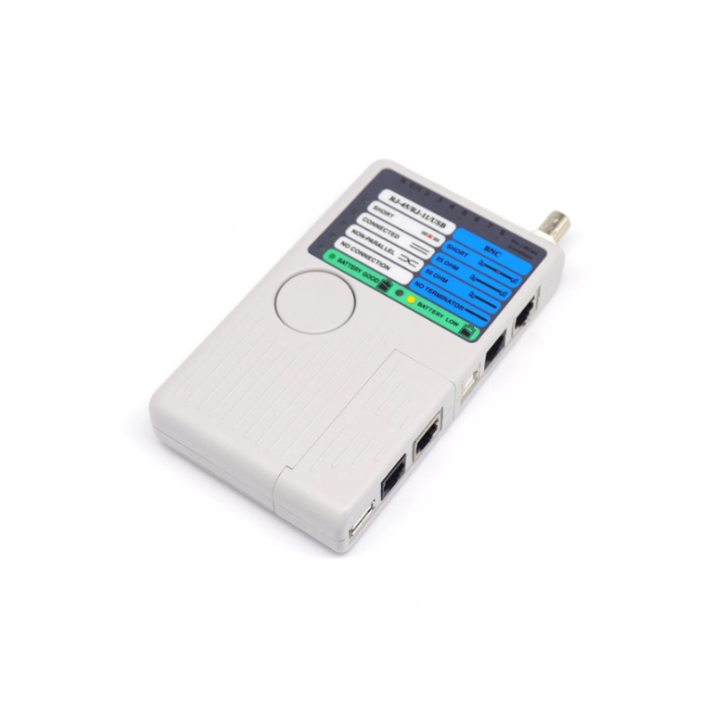 REMOTE CABLE TESTER 4 IN 1 (RJ44, RJ11, USB, BNC)