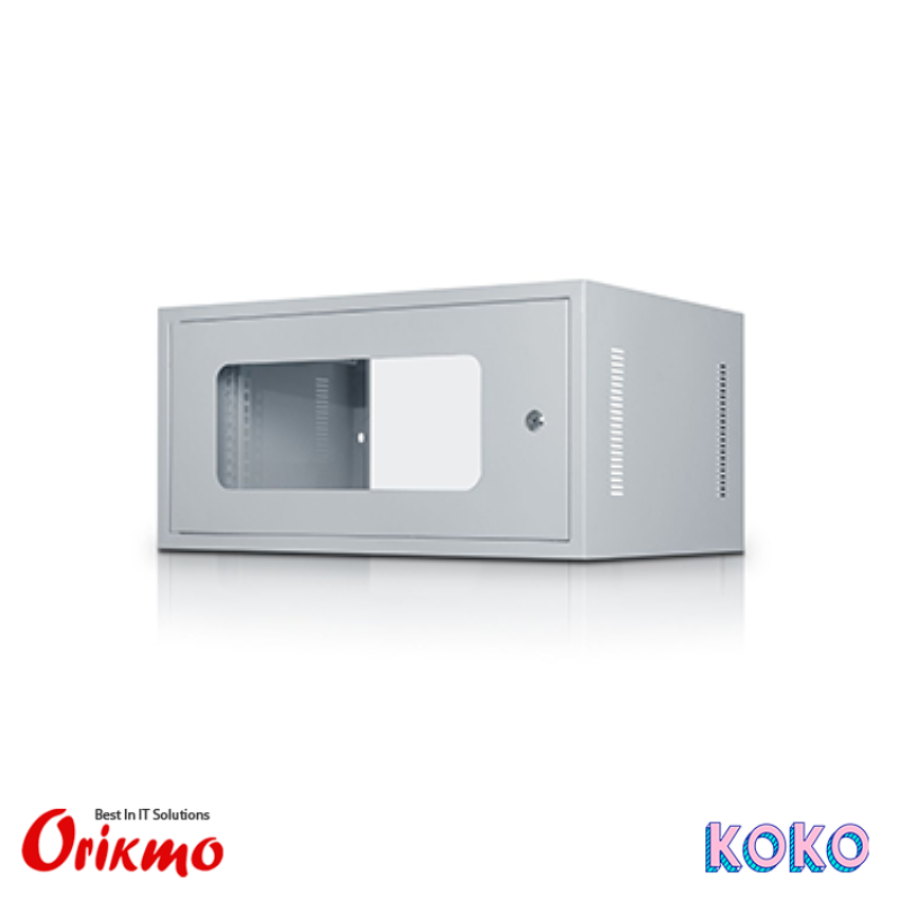 NETWORK RACK 3U 350MM CADDY AND GLASS