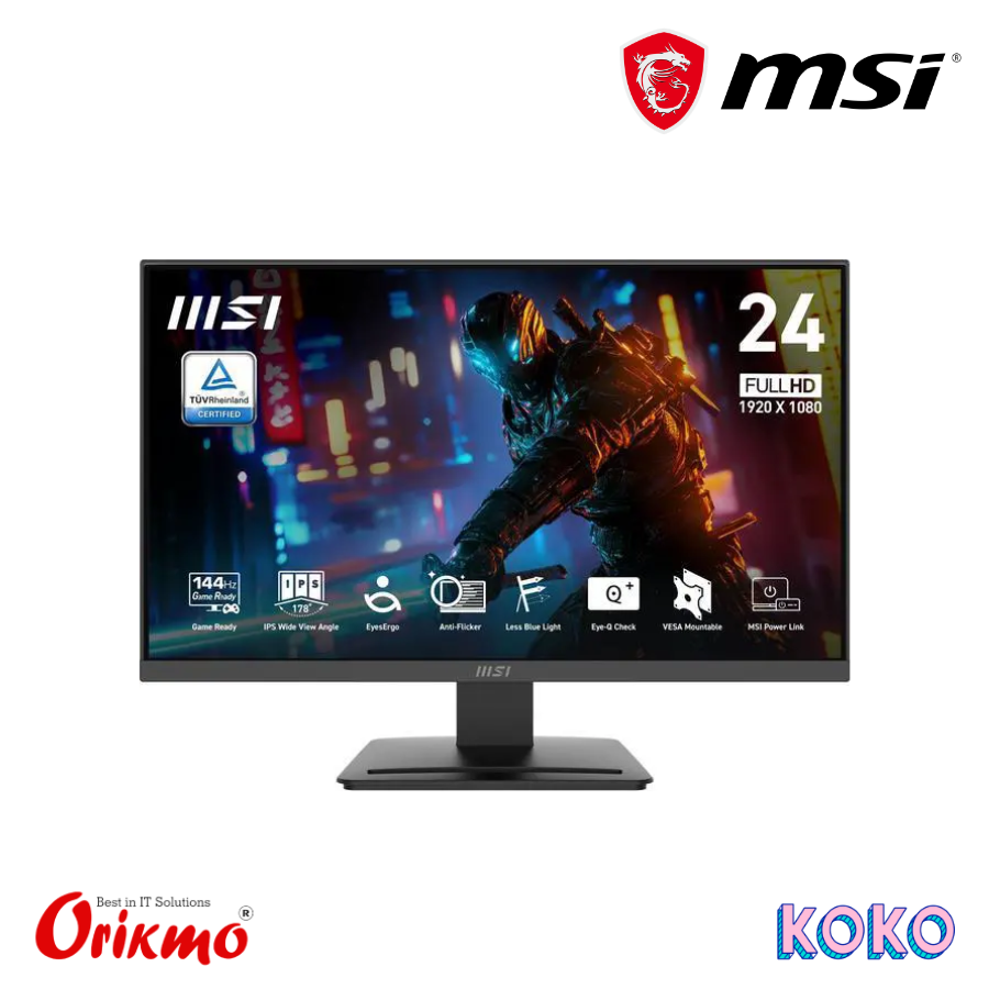MSI PRO MP243L E14 23.8 FHD IPS 144HZ MONITOR