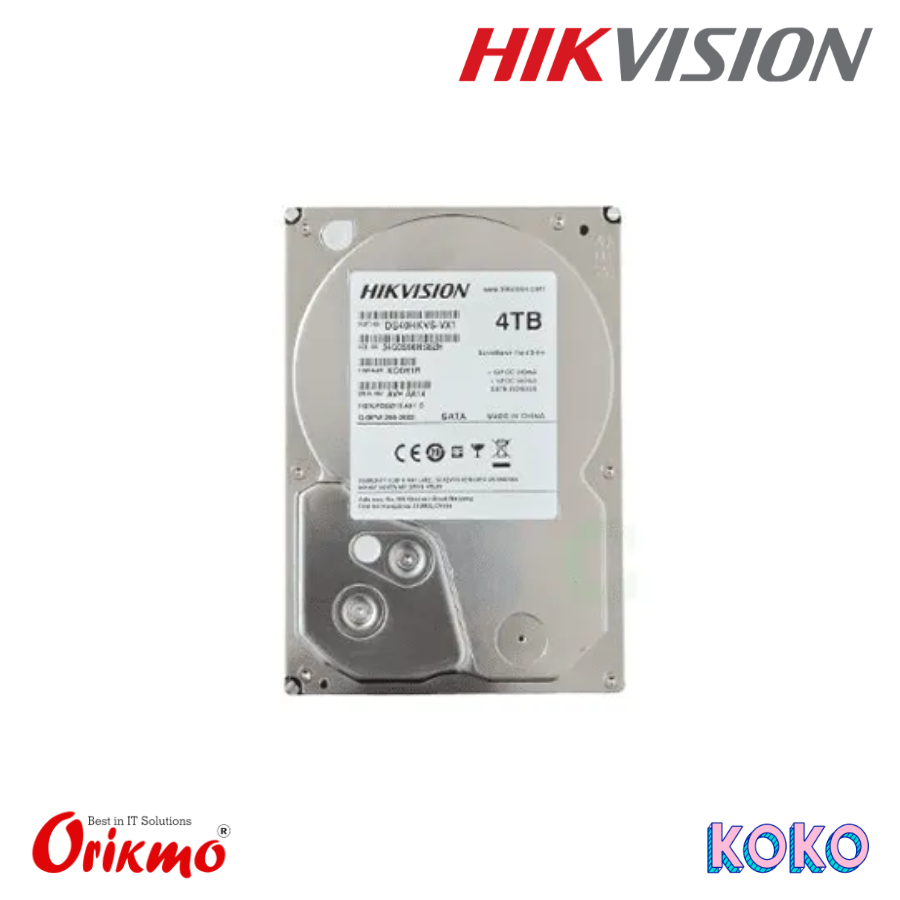 HIKVISION 4TB SURVEILLANCE HARD DISK