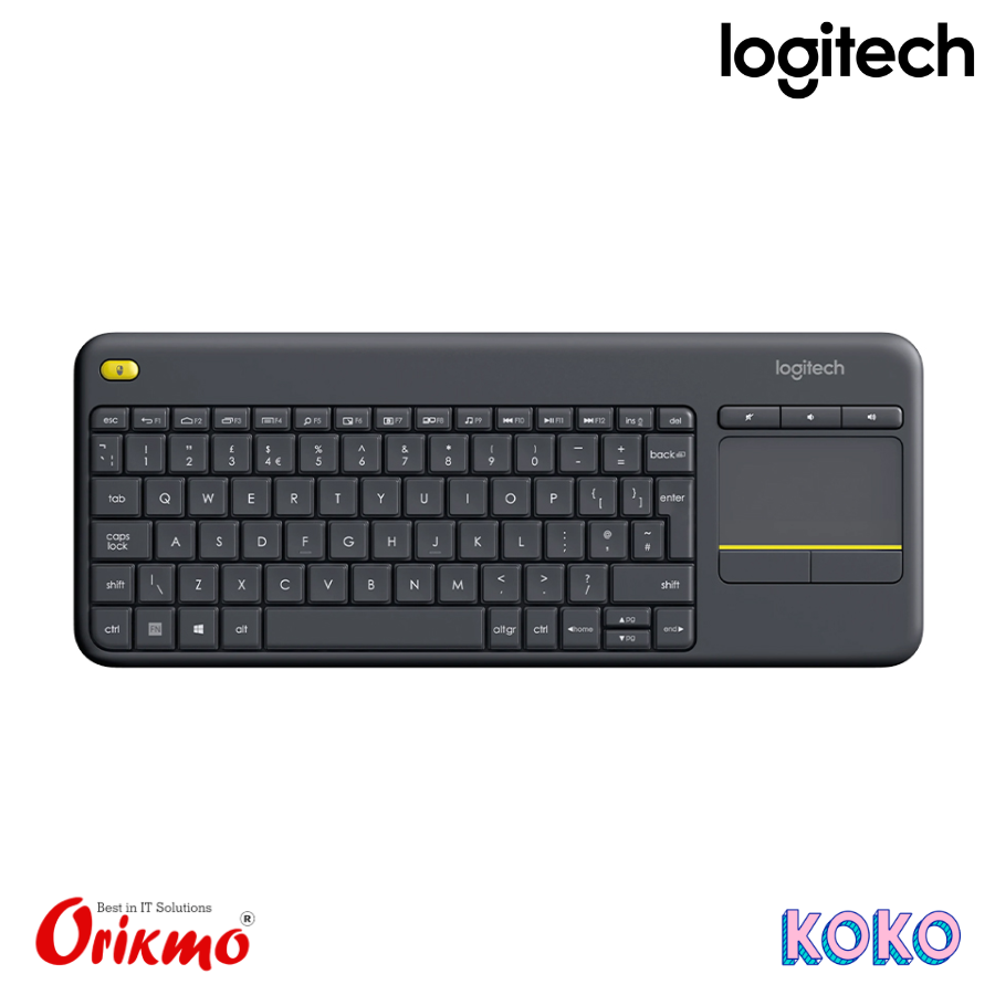 LOGITECH K400 PLUS WIRELESS KEYBOARD WITH TOUCH PAD
