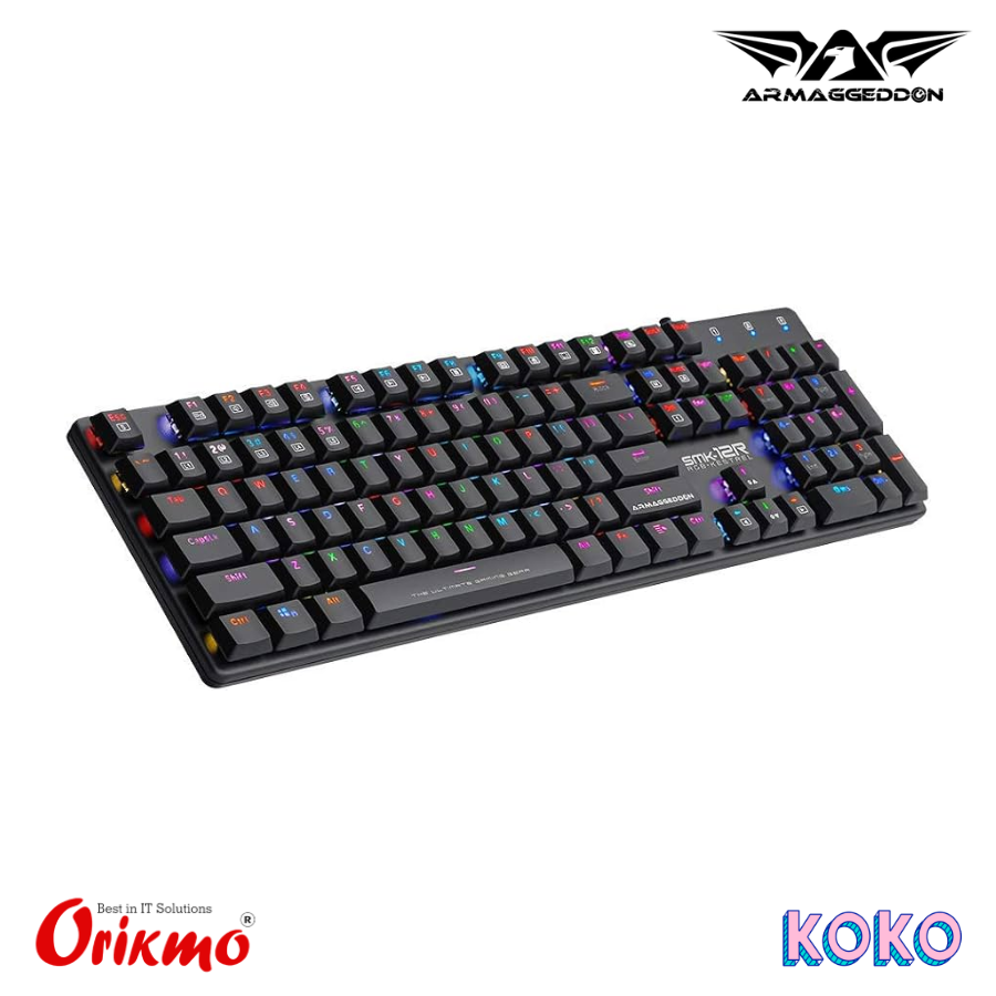 ARMAGGEDDON SMK-12R RGB KESTREL GAMING KEYBOARD