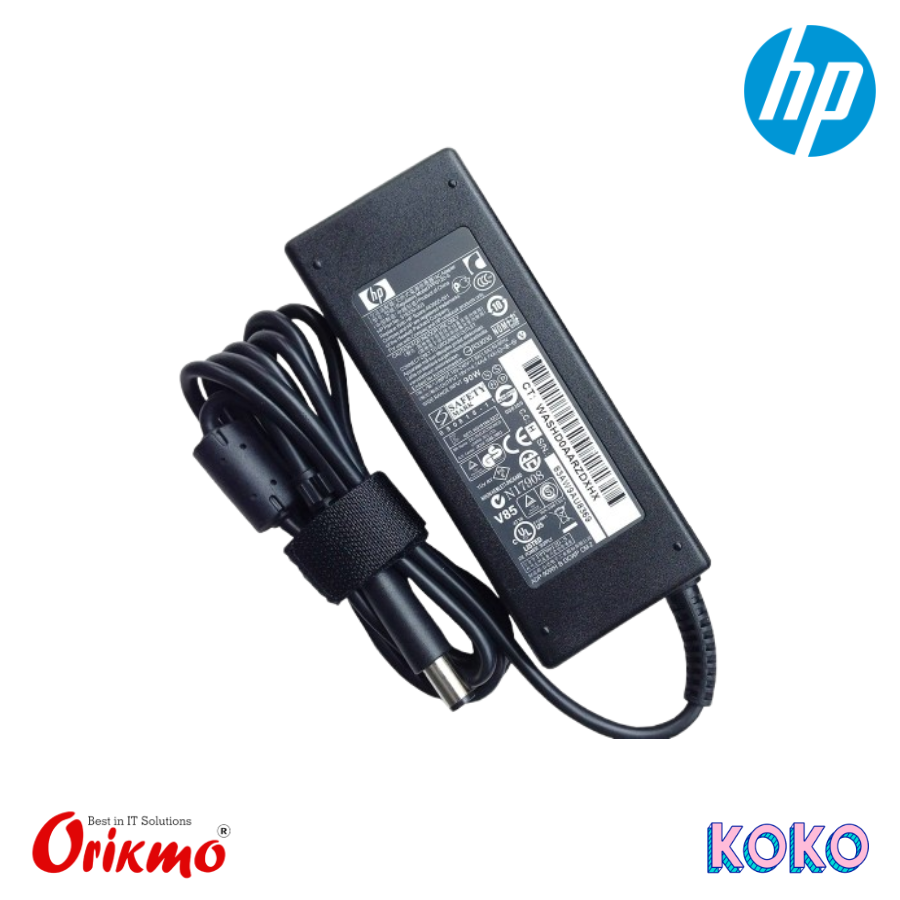 LAPTOP CHARGER HP 90W BIG PIN