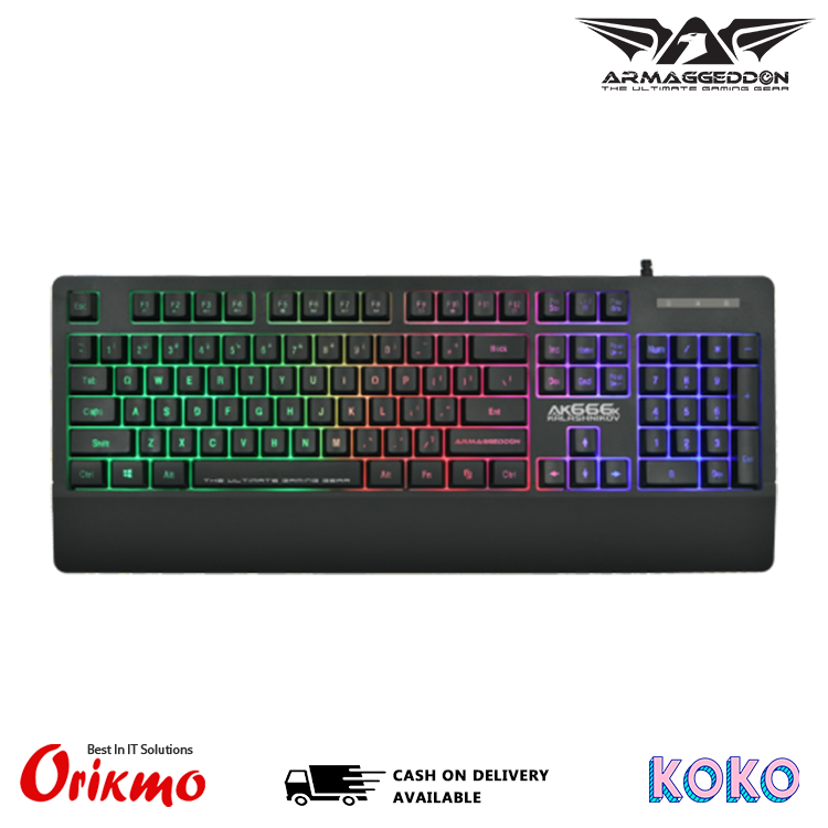 ARMAGGEDDON KALASHNIKOV AK-666X GAMING KEYBOARD