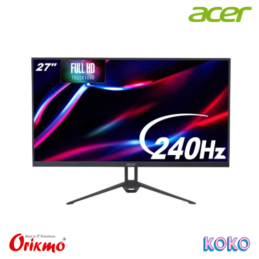 ACER KG273 W3 27 FHD IPS 240HZ GAMING MONITOR