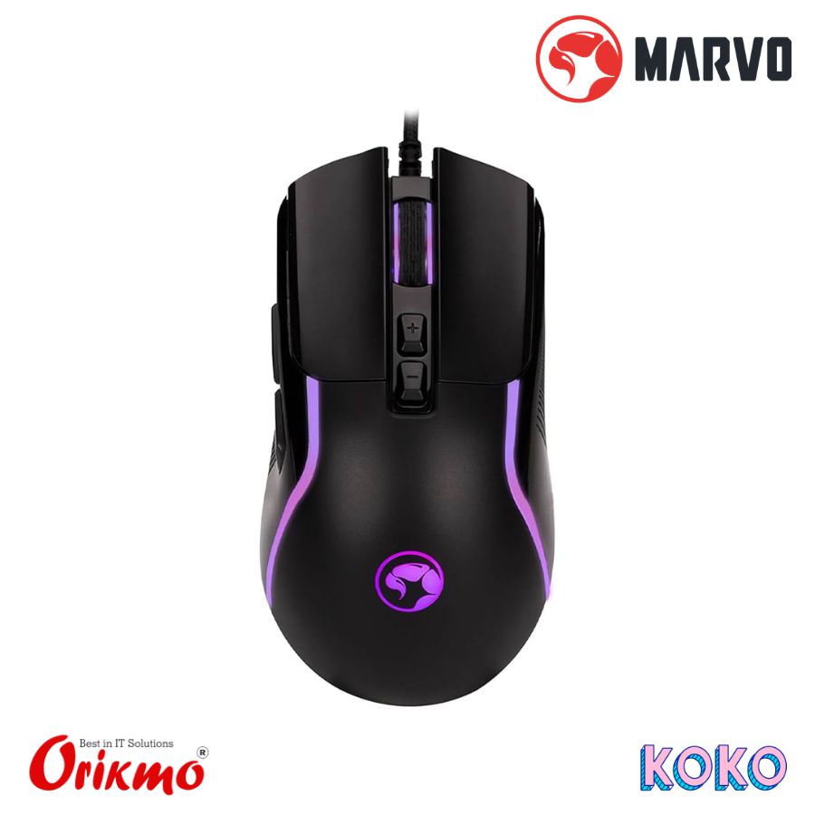 MARVO SCORPION CAPO 20 M292-BK WIRED GAMING MOUSE