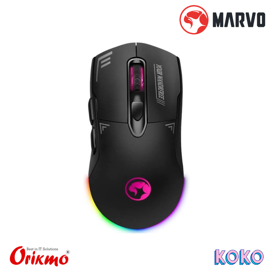 MARVO DUKE 20 M803W V2 DUAL MODE WIRELESS GAMING MOUSE